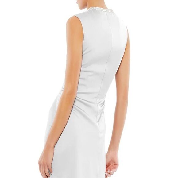 MAC DUGGAL Ieena by Mac Duggal Women’s Satin Cocktail Dress in the Size 12 - Picture 7 of 15